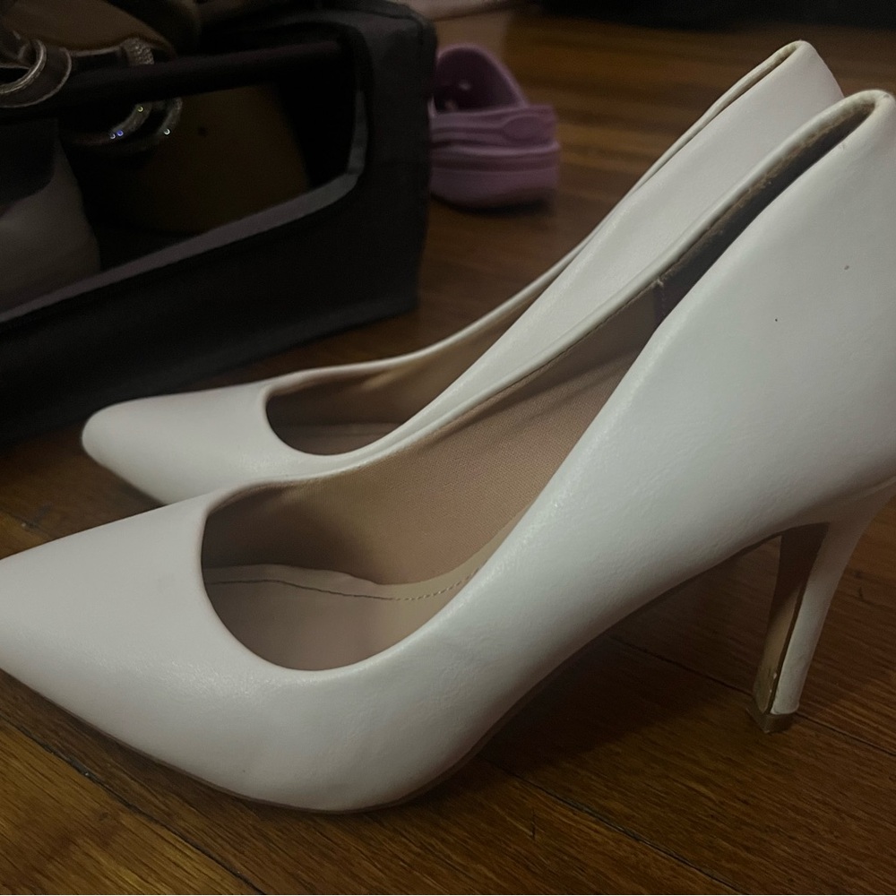 Elegant White Women's Heels